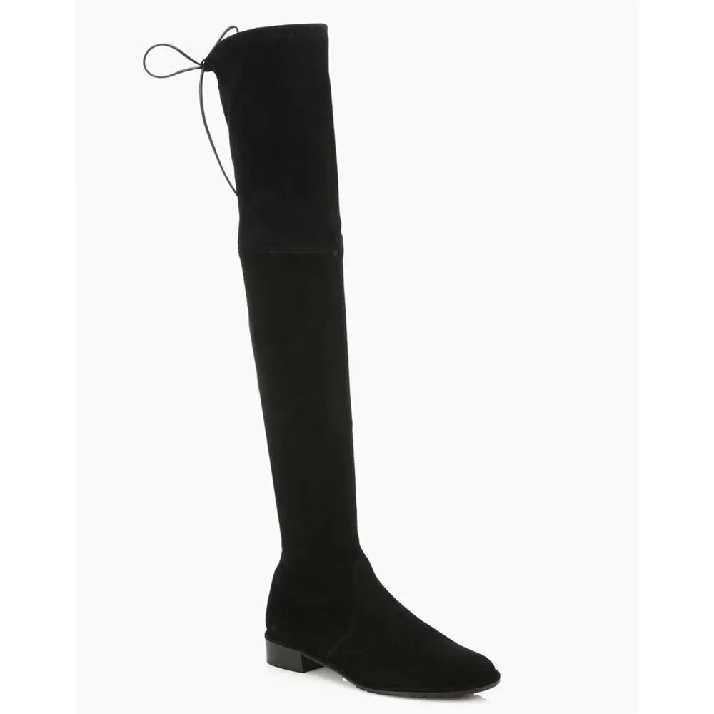 Stuart Weitzman Lowland Suede Thigh-High Boots size 7
